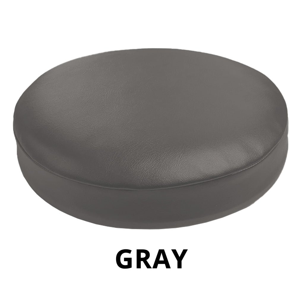 Gray Vinyl Bar Stool Cover Replacement